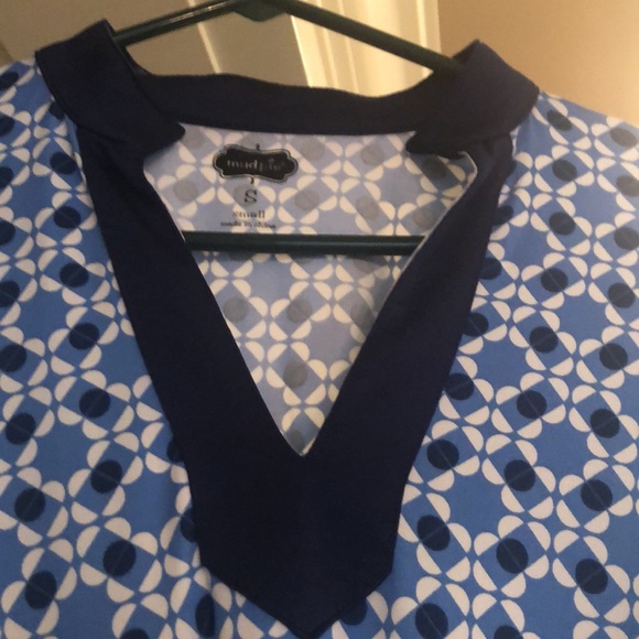 Mud Pie sun protection shirt top. Small. EUC. - Picture 6 of 11